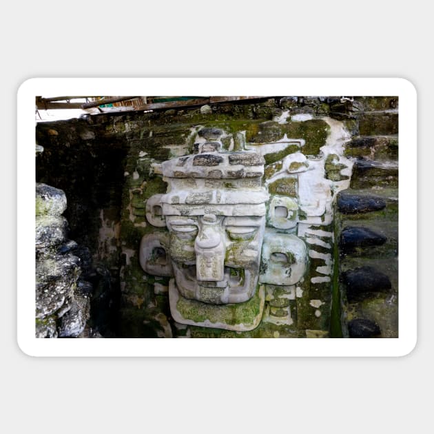 Guatemala - site archéologique de Tikal Sticker by franck380